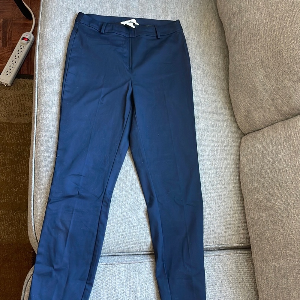 Navy blue slacks